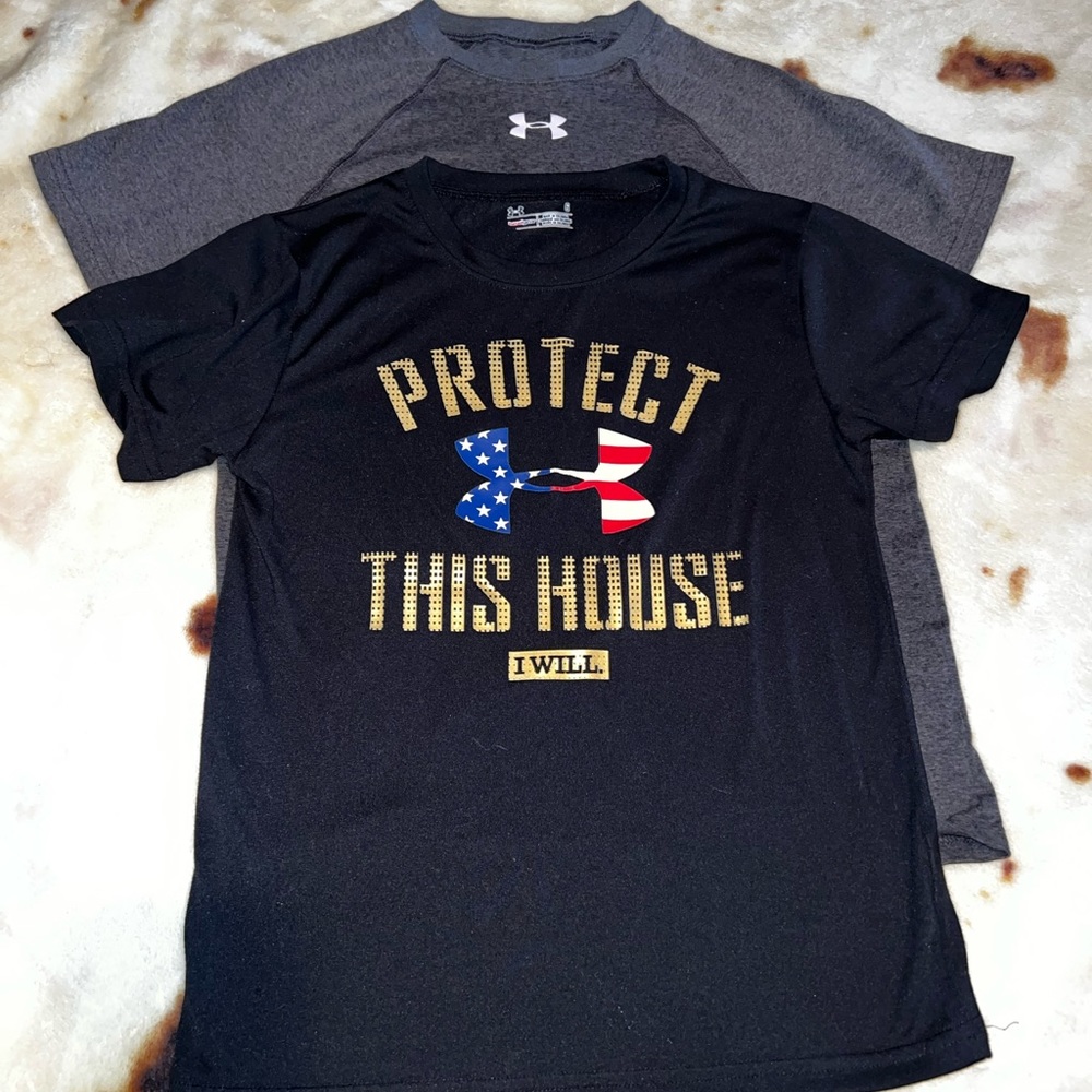 Under Armor shirts size 6